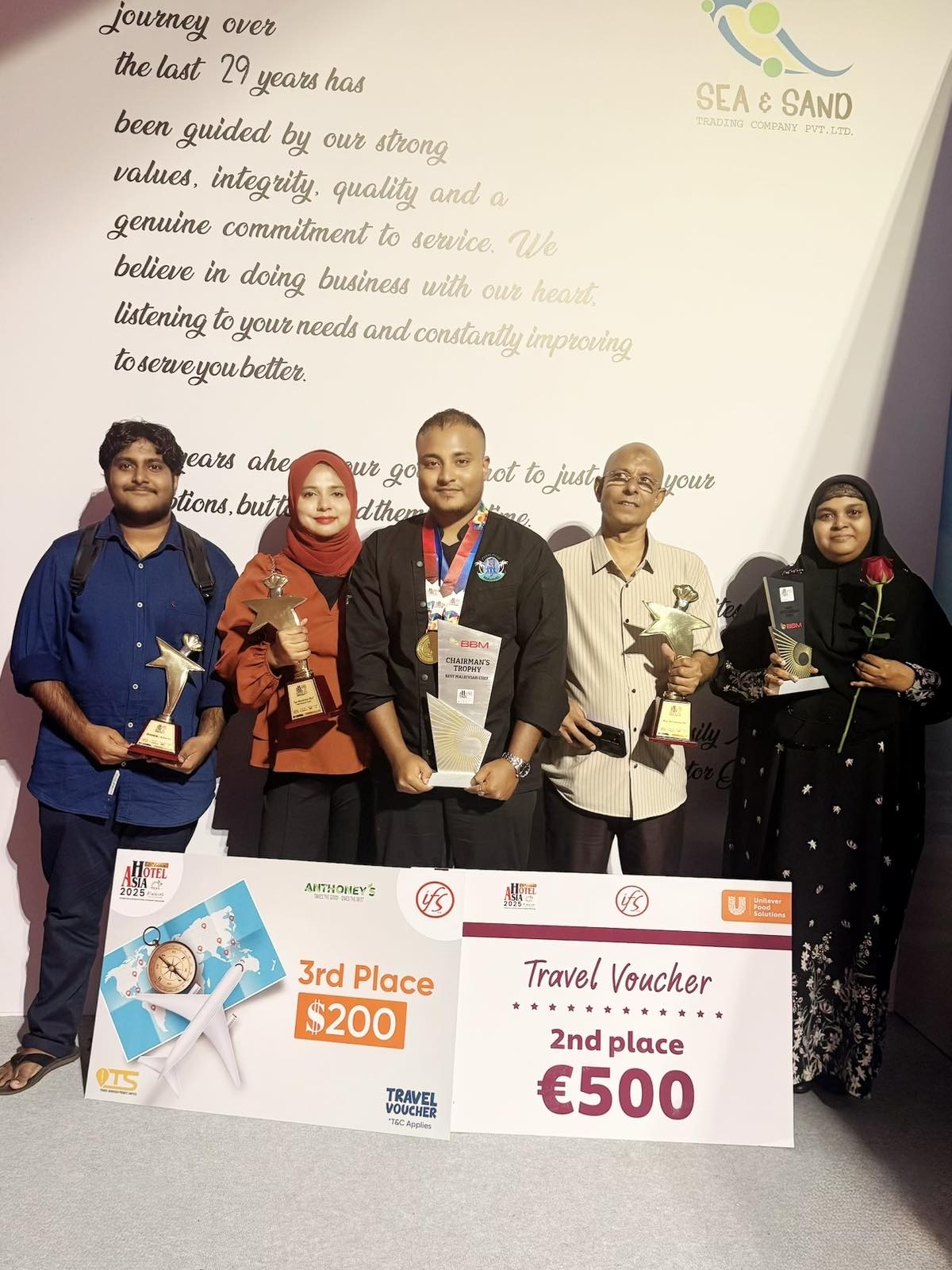 Chef Ismail Thahseen Shines at Hotel Asia 2025 Culinary Challenge
